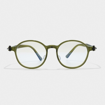 Kính mắt Tavat tròn màu xanh